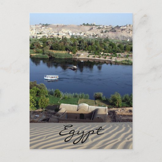 de nile egypte briefkaart (Voorkant)