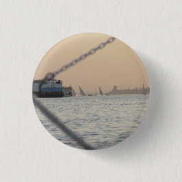 De Nile Sunset Badge Ronde Button 3,2 Cm