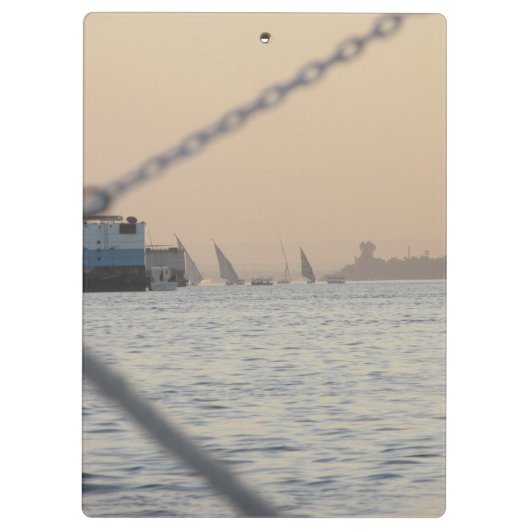 De Nile Sunset Klembord (Achterkant)