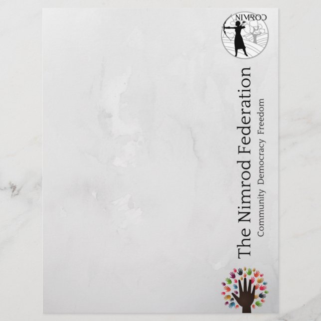 De Nimrod Federatie Briefhoofd (Voorkant)