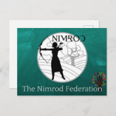 De Nimrod Federation Briefkaart (Voorkant / Achterkant)