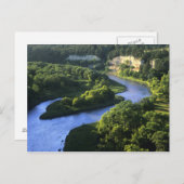 De Niobrara bij Valentijn Nebraska Briefkaart (Voorkant / Achterkant)