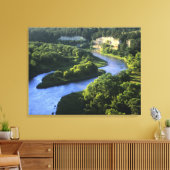 De Niobrara bij Valentijn Nebraska Canvas Afdruk (Insitu (Woonkamer))