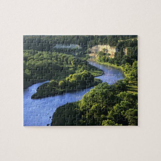 De Niobrara rivier bij Valentine Nebraska Legpuzzel (Horizontaal)