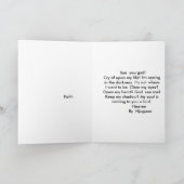 DE NJUGUNA-KAART BEDANKKAART (Binnen)