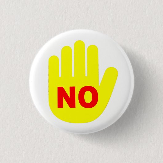 De "NO"-handmatige Button (Voorkant)