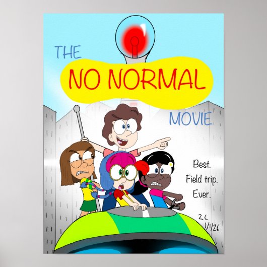 De No Normal Movie Poster (Voorkant)