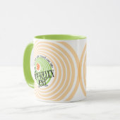 De no-volleyzone mok (Voorkant links)