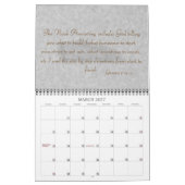 De Noah Anointing Calendar Kalender (Mar 2027)