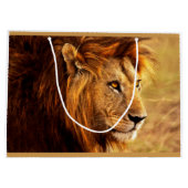 De Noble Lion-foto Groot Cadeauzakje (Achterkant)