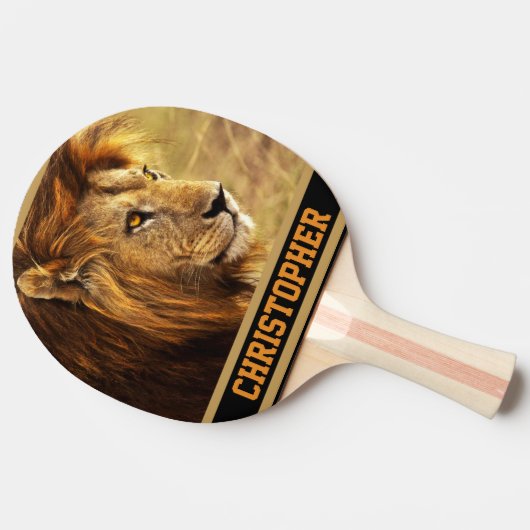 De Noble Lion-foto Tafeltennisbatje (Zijkant)