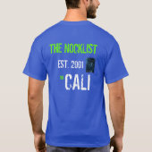 DE NOCKLIST T-SHIRT (Achterkant)