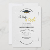 De nodiging van het Afstuderen van de Elementen va Kaart (Voorkant)