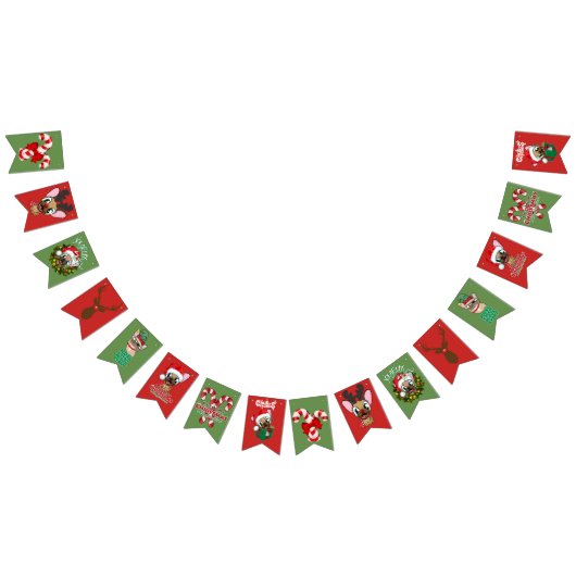 De Noel-banner Vlaggetjes (Alle)