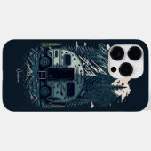 De nomadische Wanderer's Camping Car Avontuur Case-Mate iPhone Case (Achterkant (horizontaal))