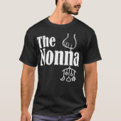 De nonna Italiaanse grootmoeder Funny Grandmoeder T-shirt (Voorkant)