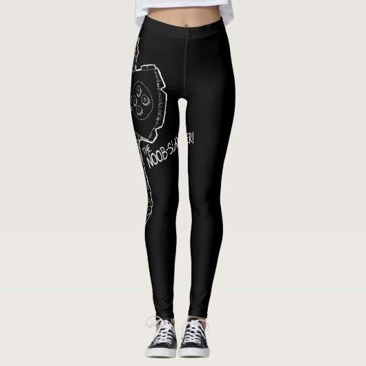De Noob Slayer. Leggings (Voorkant)