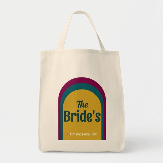 De noodhulptas voor de bruid tote bag (Voorkant)