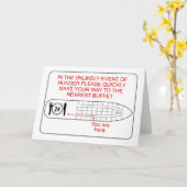 De Noodsituatie van de honger Kaart (Gele Bloem)