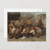 De Noon van Longshoremen Briefkaart (Voorkant / Achterkant)
