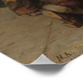 De Noon van Longshoremen door John George Brown Poster (Hoek)