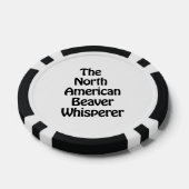 De Noord-Amerikaanse bever fluisteraar Poker Chips (Enkel)