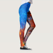 De Noord-Amerikaanse Nebula Jigzaag Puzzle Leggings (Rechts)