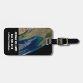 De noordelijke Golf van Mexico. Bagagelabel (Voorkant horizontaal)