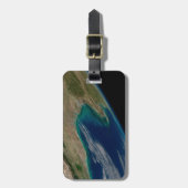 De noordelijke Golf van Mexico. Bagagelabel (Voorkant verticaal)