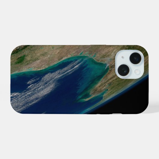 De noordelijke Golf van Mexico. iPhone 15 Case (Achterkant horizontaal)