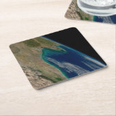 De noordelijke Golf van Mexico. Kartonnen Onderzetters (Schuin)