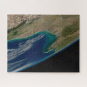 De noordelijke Golf van Mexico. Legpuzzel (Horizontaal)