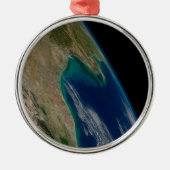 De noordelijke Golf van Mexico. Metalen Ornament (Voorkant)