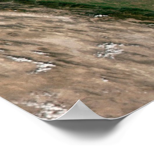 De noordelijke Golf van Mexico. Poster (Hoek)