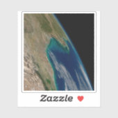 De noordelijke Golf van Mexico. Sticker (Vel)