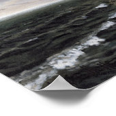 De Noordelijke IJszee: 17x11 Poster (Hoek)