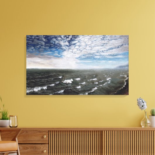 De Noordelijke IJszee: Canvas Uncropped (Insitu (Woonkamer))
