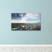 De Noordelijke IJszee: Canvas Uncropped (Insitu (Houten vloer))