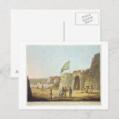 De noordelijke ingang in de haven van Bangalore, p Briefkaart (Voorkant / Achterkant)