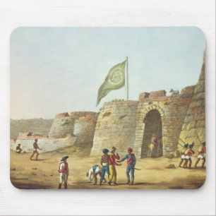 De noordelijke ingang in de haven van Bangalore, p Muismat