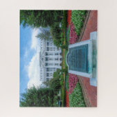 De noordelijke ingang van de Groenere Puzzle Legpuzzel (Verticaal)