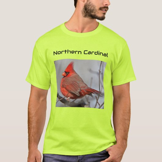 De noordelijke kardinaal t-shirt (Voorkant)
