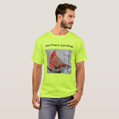 De noordelijke kardinaal t-shirt (Voorkant volledig)