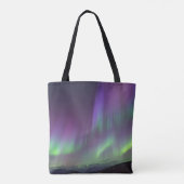 De noordelijke lichten | Noord-IJsland Tote Bag (Achterkant)