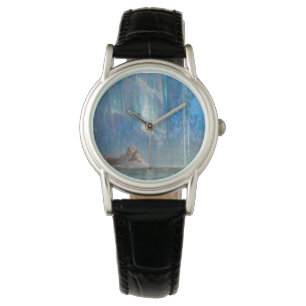 De noordelijke lichten uit Noord-Noorwegen (Aurora Horloge
