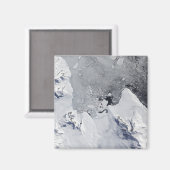 De noordelijke punt van Alexander Island Magneet (Voorkant / Achterkant)