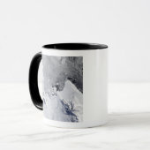 De noordelijke punt van Alexander Island Mok (Voorkant links)