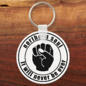 De noordelijke sol zal nooit over de Sleutelhanger (Voorkant)