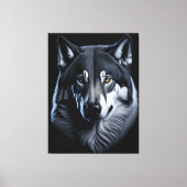 De Noordelijke Wolf Canvas Afdruk (Voorkant)