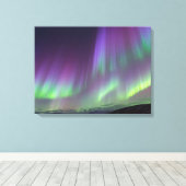 De Noorderlicht | Noord-IJsland Canvas Afdruk (Insitu (Houten vloer))